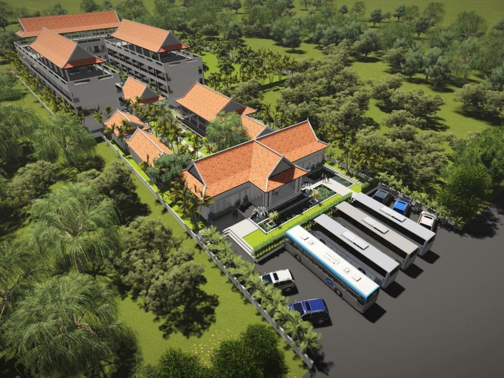 New Riverside Hotel Siem Reap Bagian luar foto
