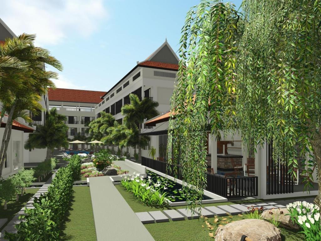 New Riverside Hotel Siem Reap Bagian luar foto